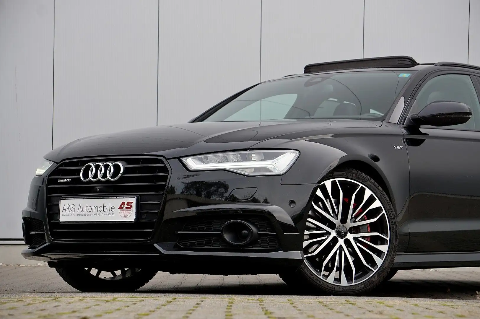 Audi A6 3.0 TDI comp. *UNFALLFREI *ERSTLACK *S-SITZE Schwarz - 1