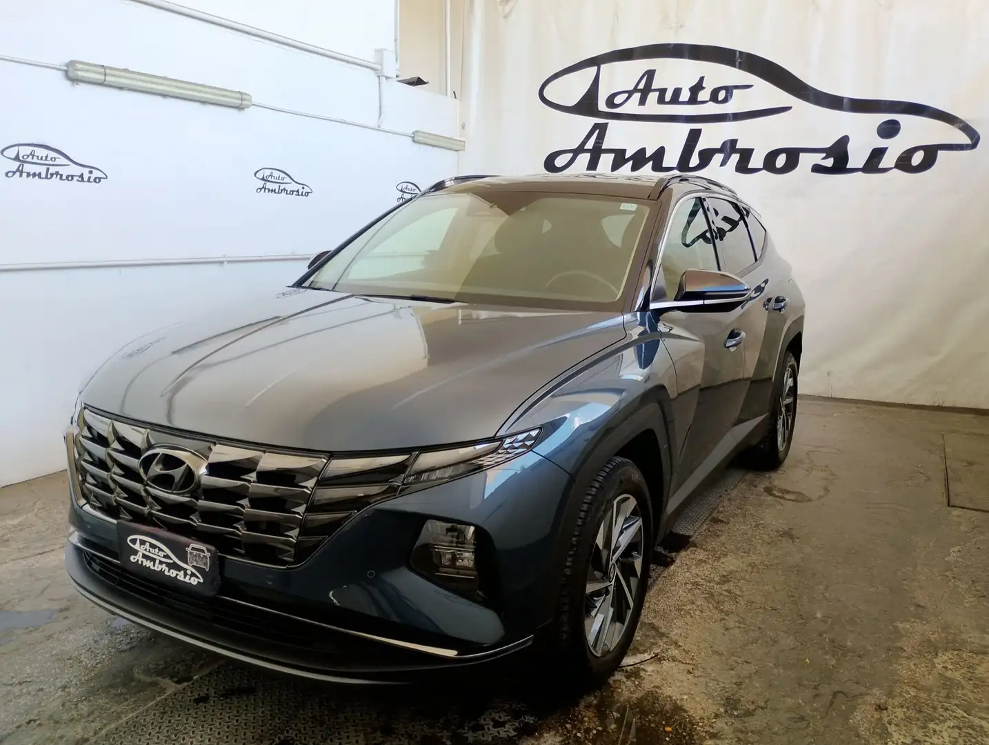 Hyundai TUCSON Tucson 1.6 CRDI Exellence TUA DA 190,00 AL MESE Grau - 1