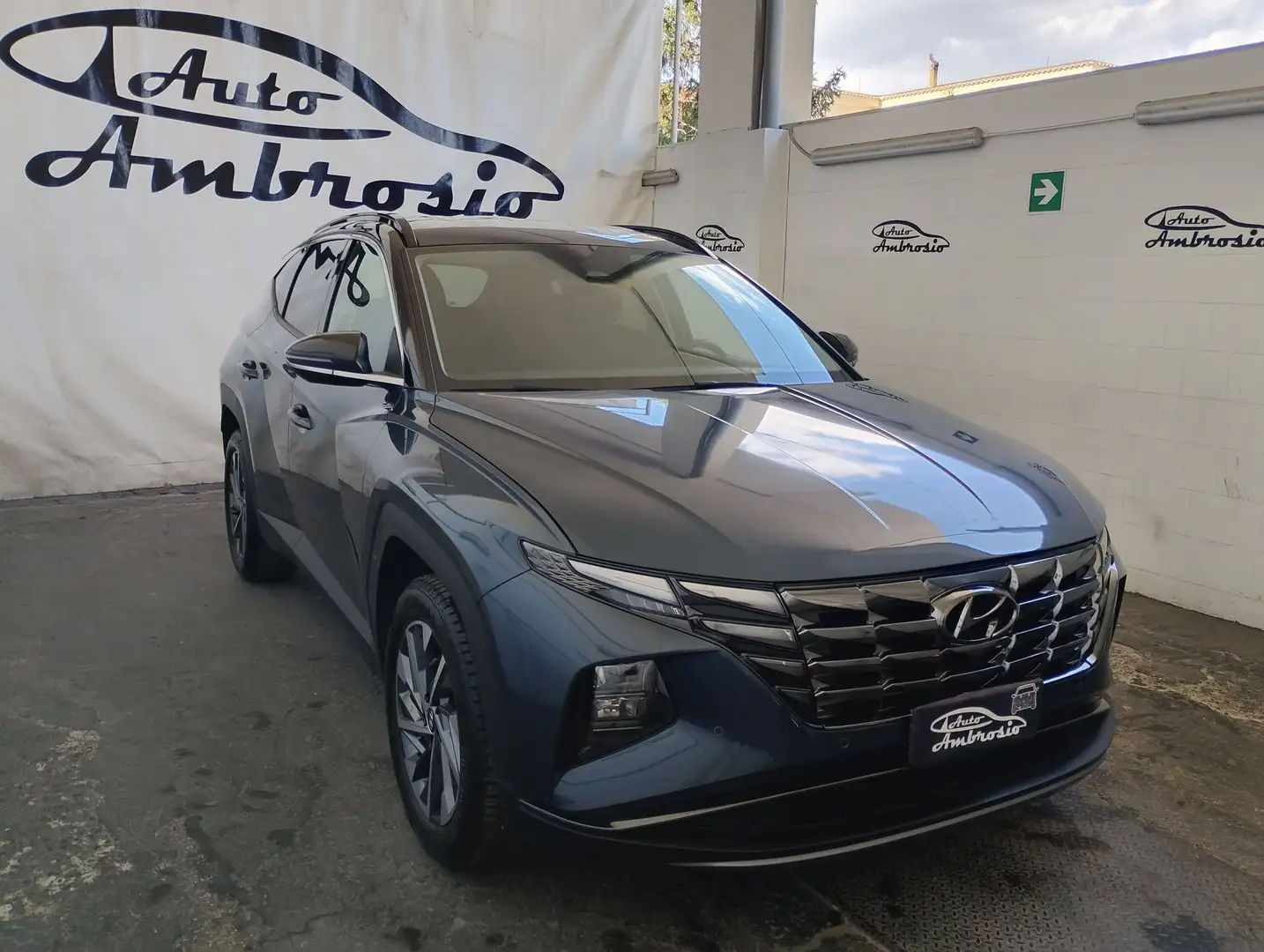Hyundai TUCSON Tucson 1.6 CRDI Exellence TUA DA 190,00 AL MESE Grau - 2