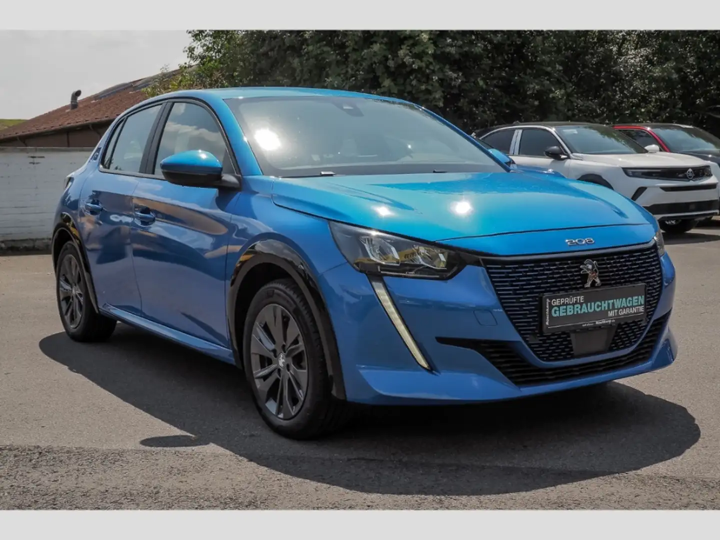 Peugeot 208 e- Active Pack 136 Temp Klima PDC SHZ Apple CarPla Blau - 2