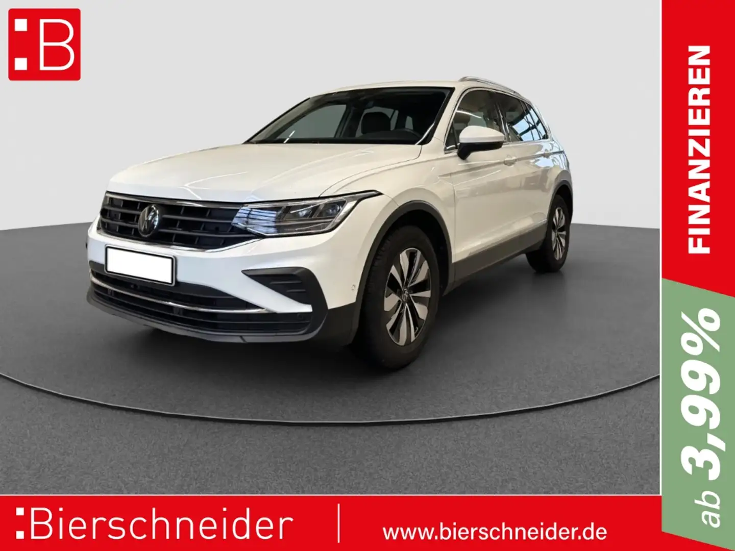 Volkswagen Tiguan 2.0 TDI DSG Move AHK KAMERA ACC LED NAVI Weiß - 1