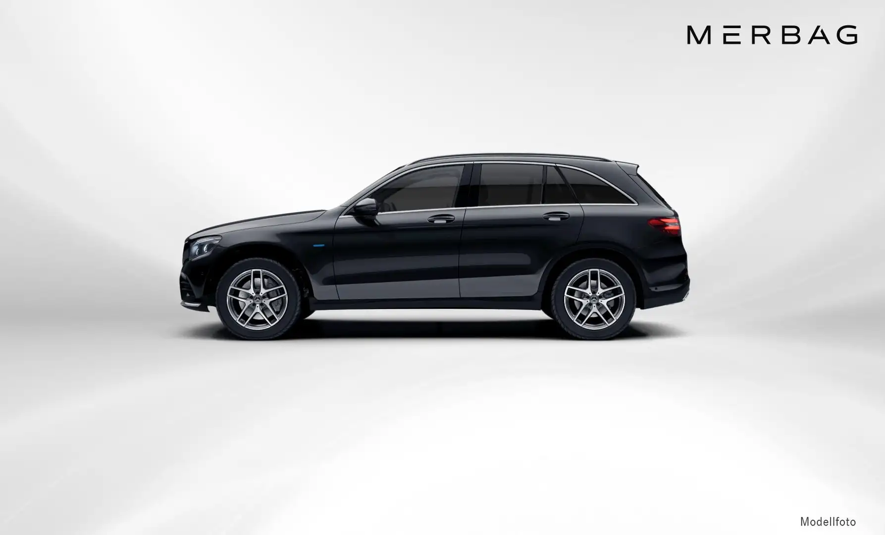 Mercedes-Benz GLC 350 e 4MATIC Schwarz - 2