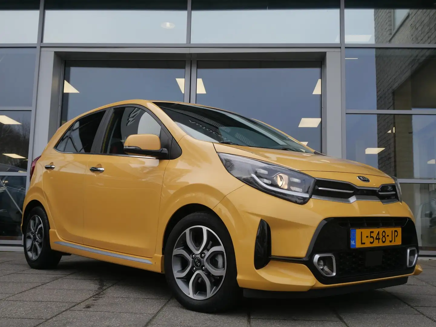 Kia Picanto 1.0 DPi GT-Line | Navi | Carplay | Clima | 15" LM Jaune - 2