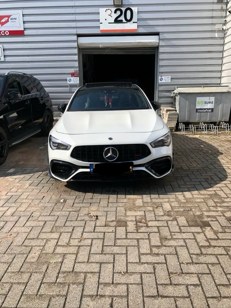 Mercedes-Benz CLA 220 Prem. Plus met cla45s bodykit Wit - 2