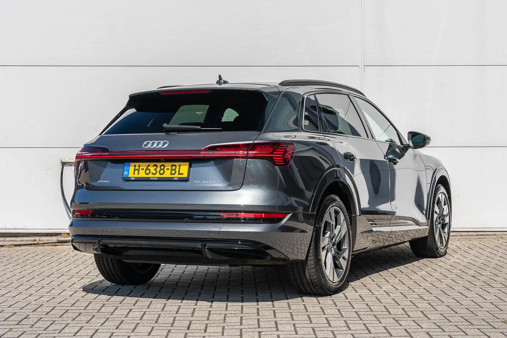 Audi e-tron 50 quattro 313pk S-Line Edition 71 kWh | Panoramad Grigio - 2