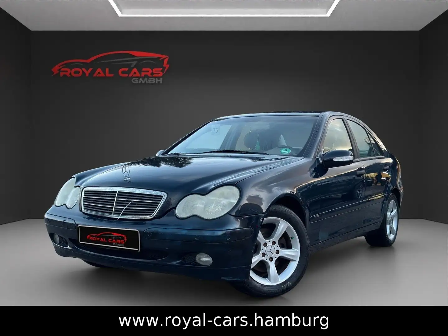 Mercedes-Benz C 200 KOMPRESSOR*NAVI*KLIMAAUTO*PDC*TEMPOMAT*BT* Bleu - 1