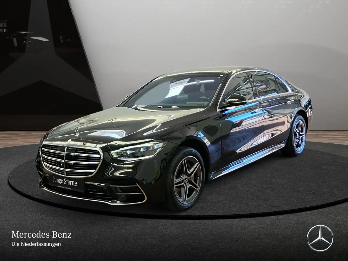 Mercedes-Benz S 450 d L 4M AMG+PANO+DIGITAL-L+BURMESTER3D+19" Schwarz - 2