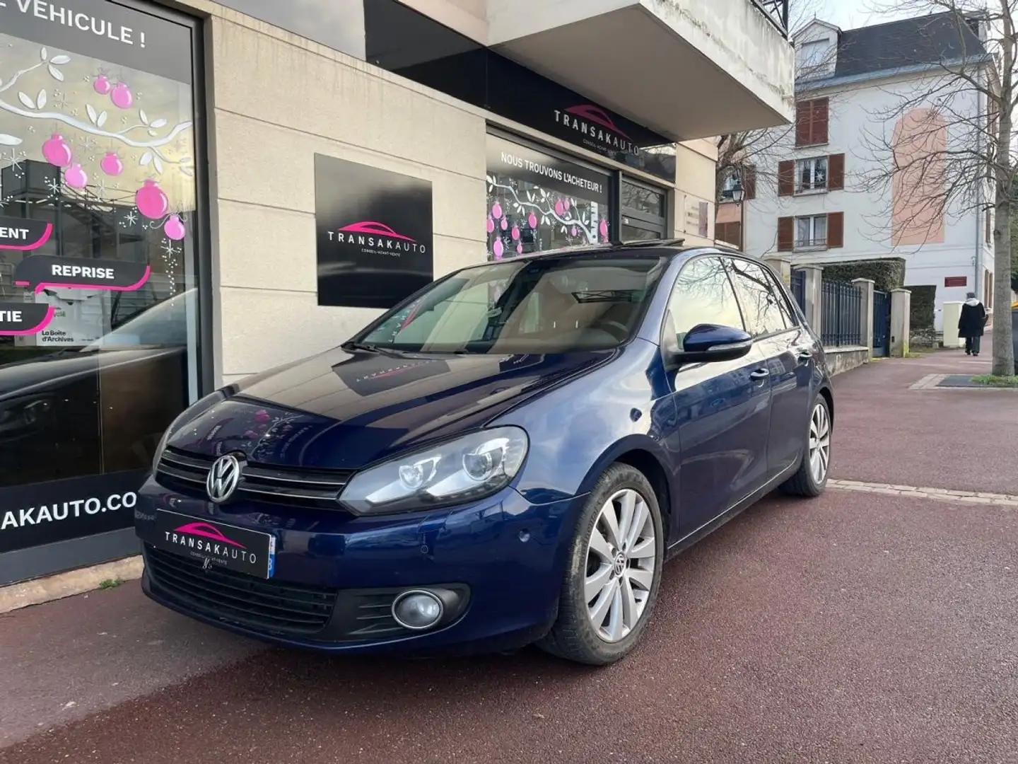 Volkswagen Golf 1.4 TSI 160 Confortline DSG7 Bleu - 1