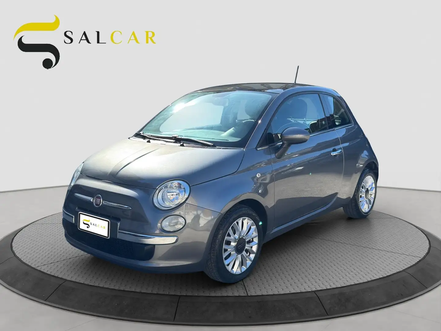 Fiat 500 1.2 Lounge 69cv automatica 2014 Grigio - 1