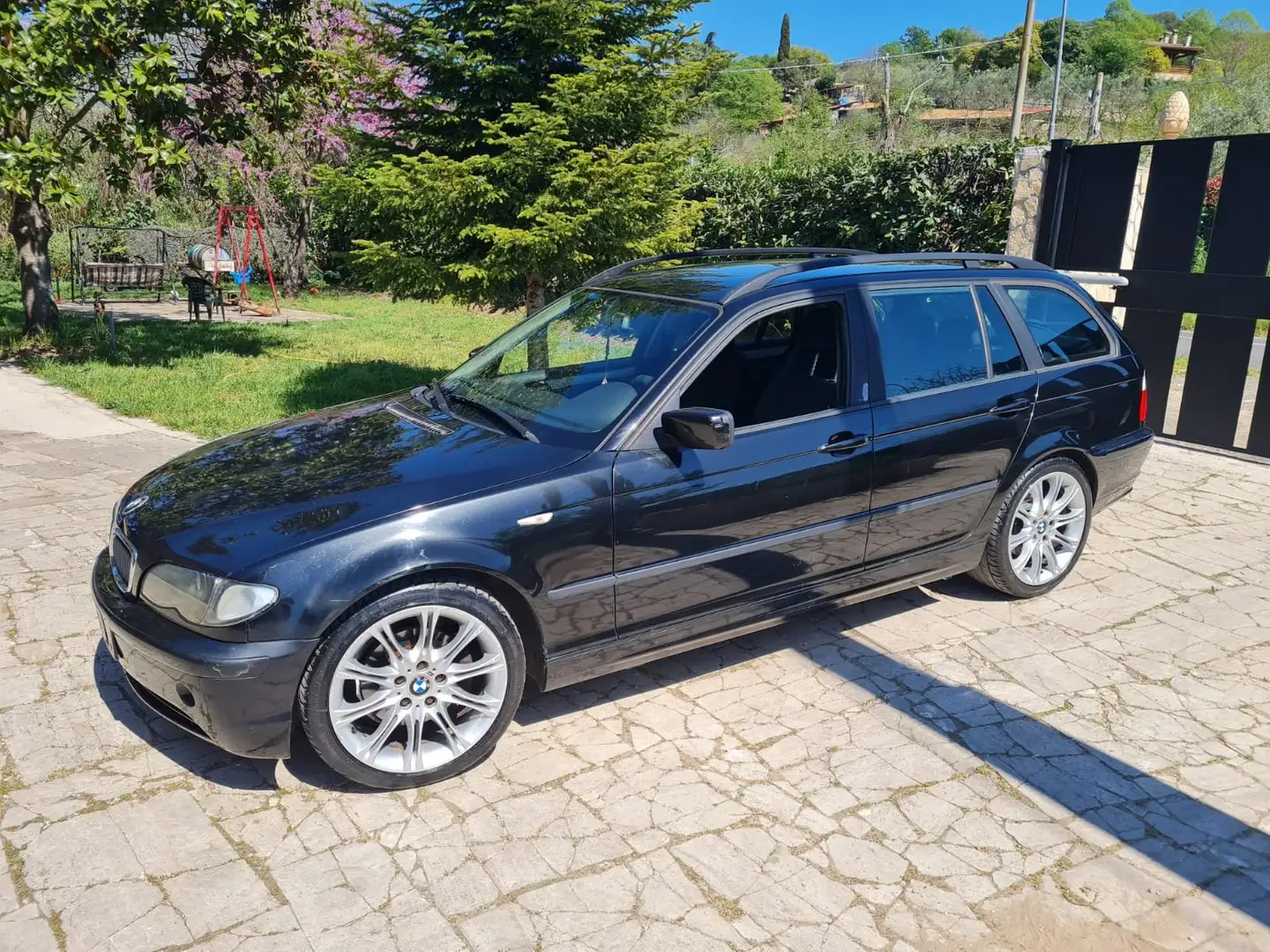 BMW 320 Serie 3 E46 Touring 320d Touring Eletta 150cv Nero - 1