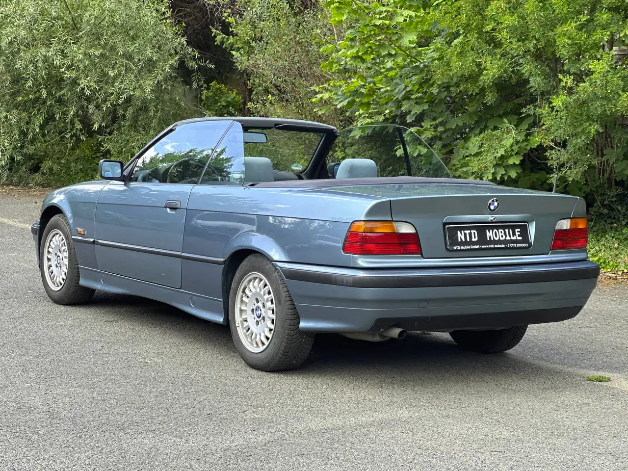 BMW 318 3er 318i 1.Hand | H-Zulassung | Cabrio | Airbag | elektr. Dach u. Fenster, foto 10