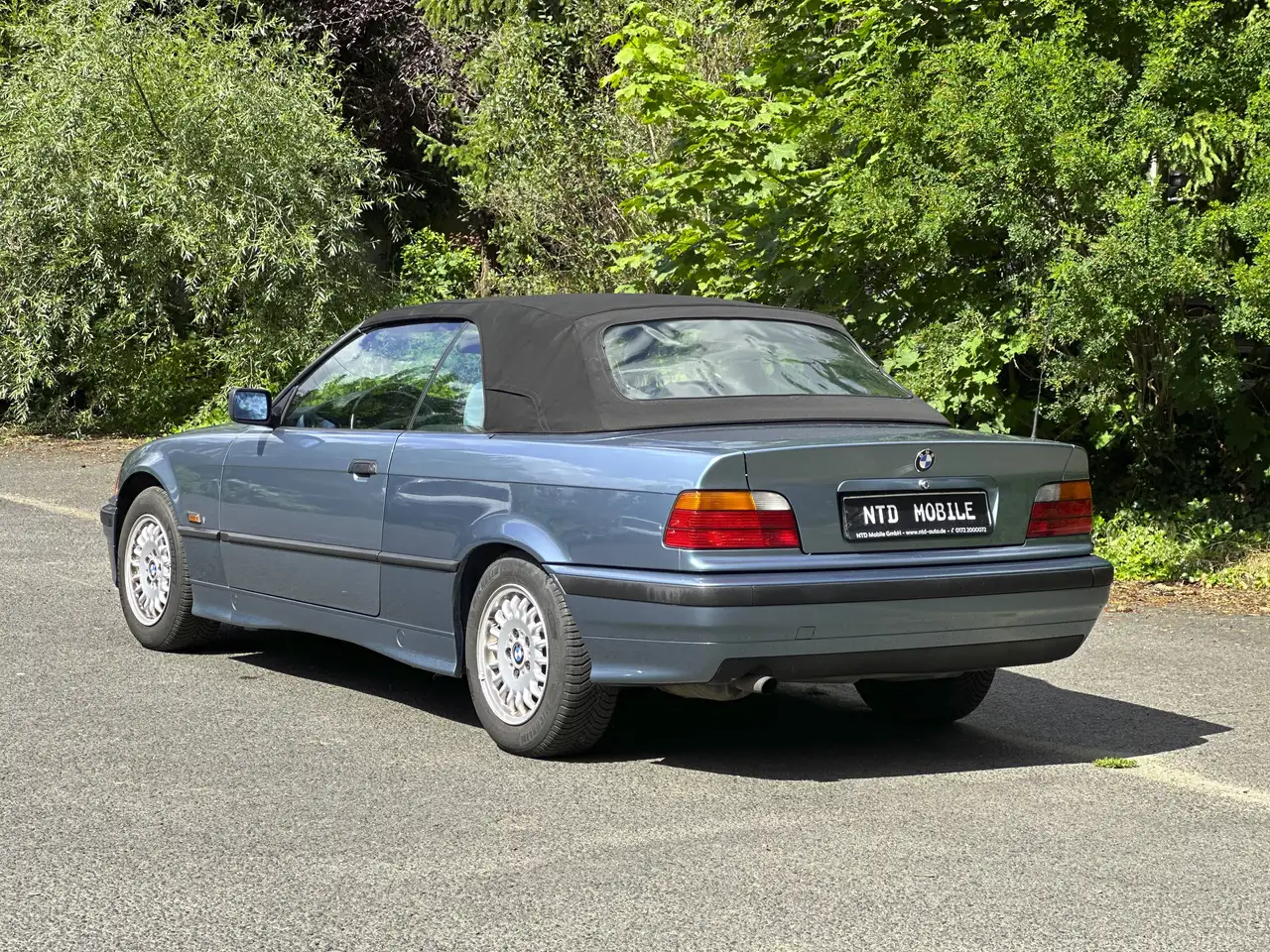 BMW 318 3er 318i 1.Hand | H-Zulassung | Cabrio | Airbag | elektr. Dach u. Fenster, foto 9