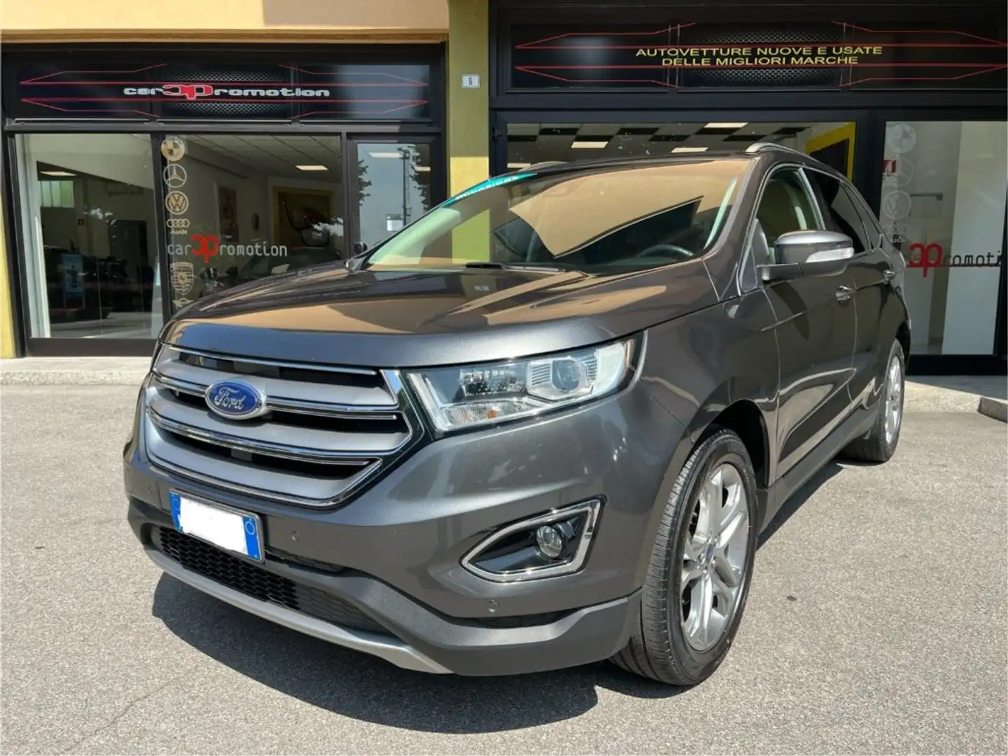 Ford Edge 2.0 TDCI 210 CV AWD Start&Stop Powershift Titanium Grigio - 1