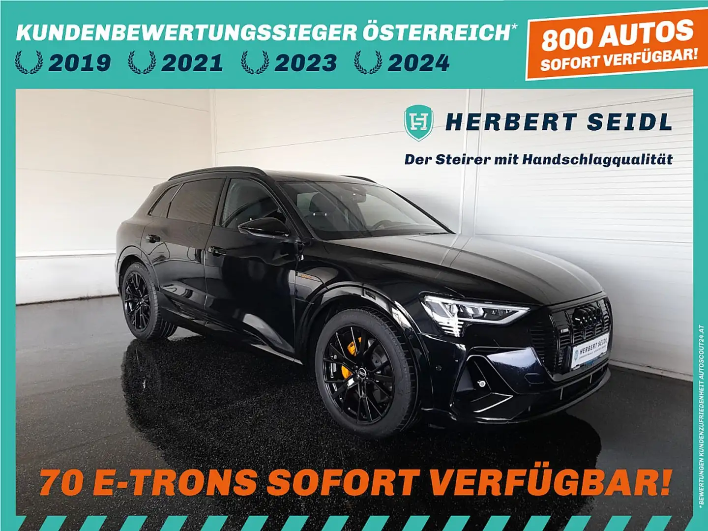 Audi e-tron 55 quattro S-LINE BLACK EDITION *NP: € 106.638,... Schwarz - 1