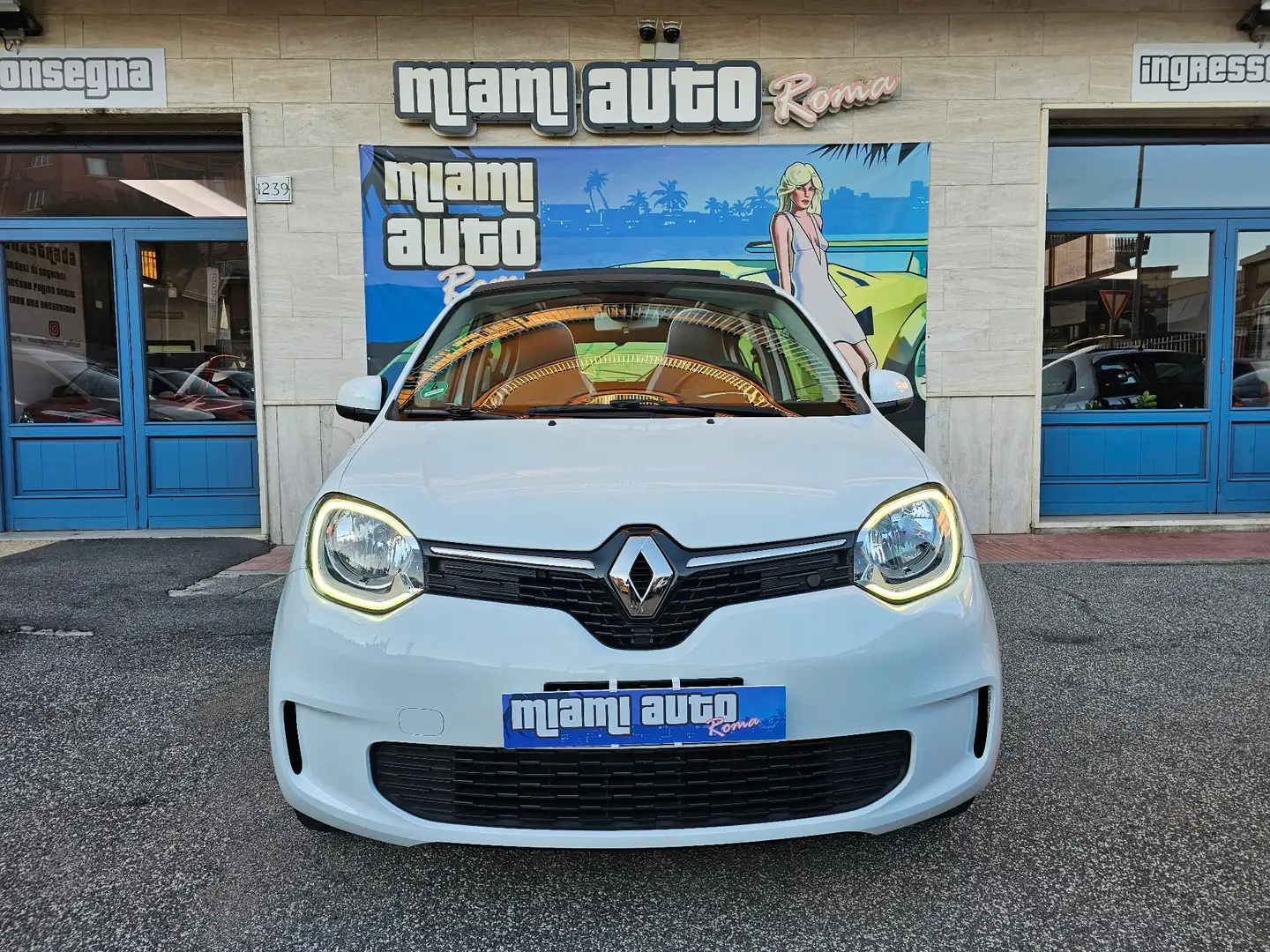 Renault Twingo CABRIO 1.0 SCe 73 CV LIMITED NEOPAT OK UNIPR TAGL Weiß - 1