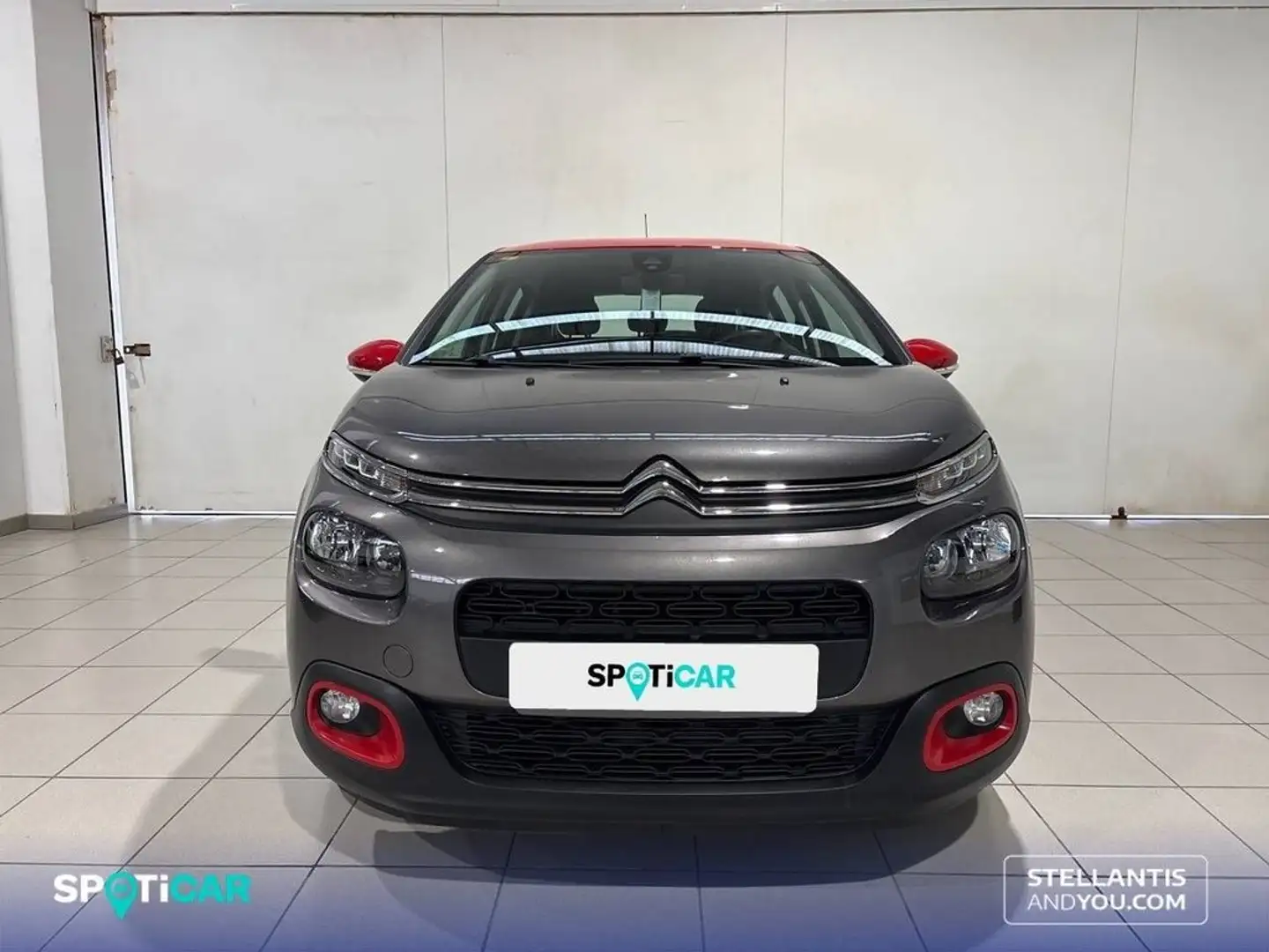 Citroen C3 PureTech 60KW (82CV) Feel Gris - 2