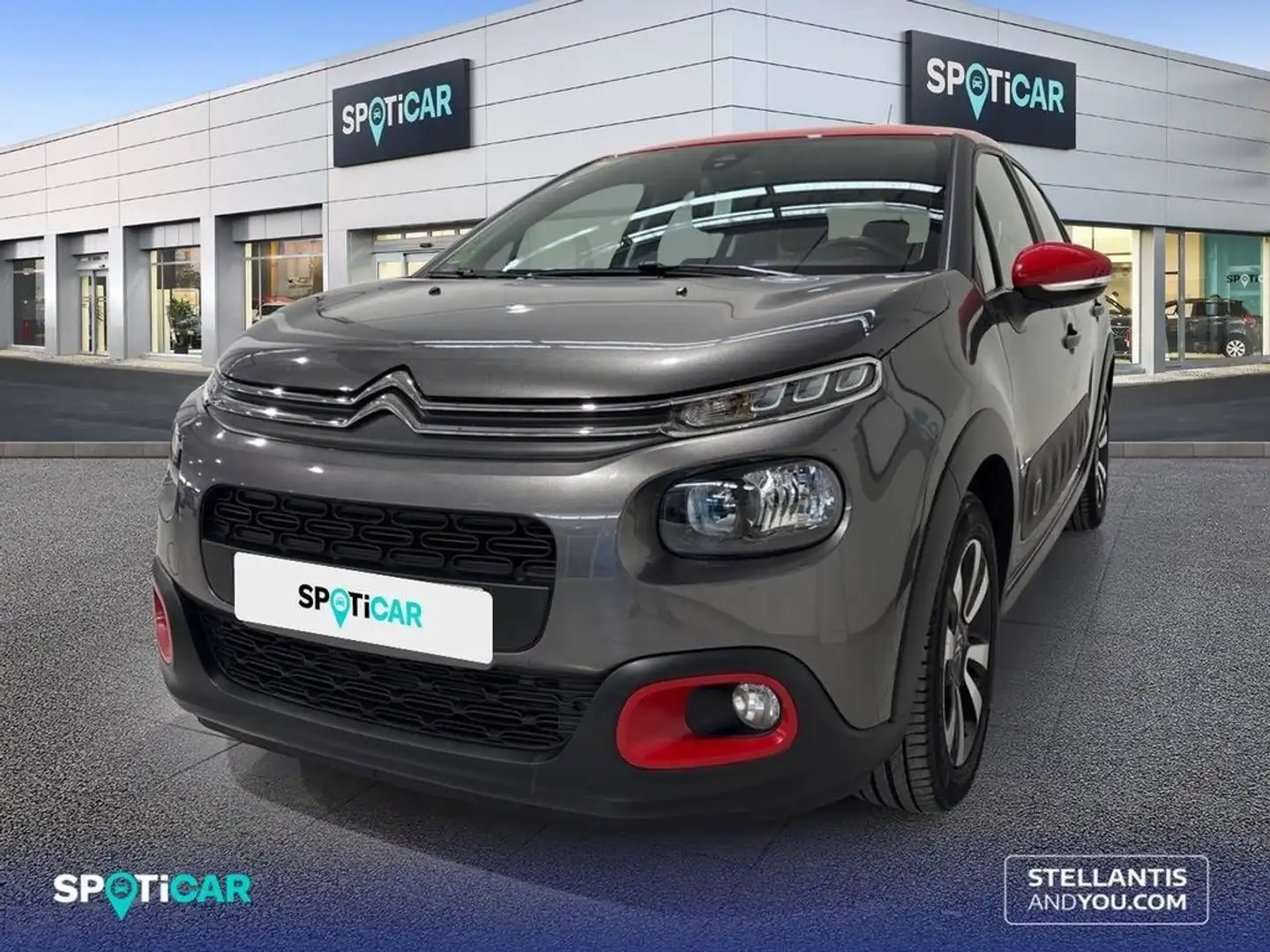 Citroen C3 PureTech 60KW (82CV) Feel Gris - 1