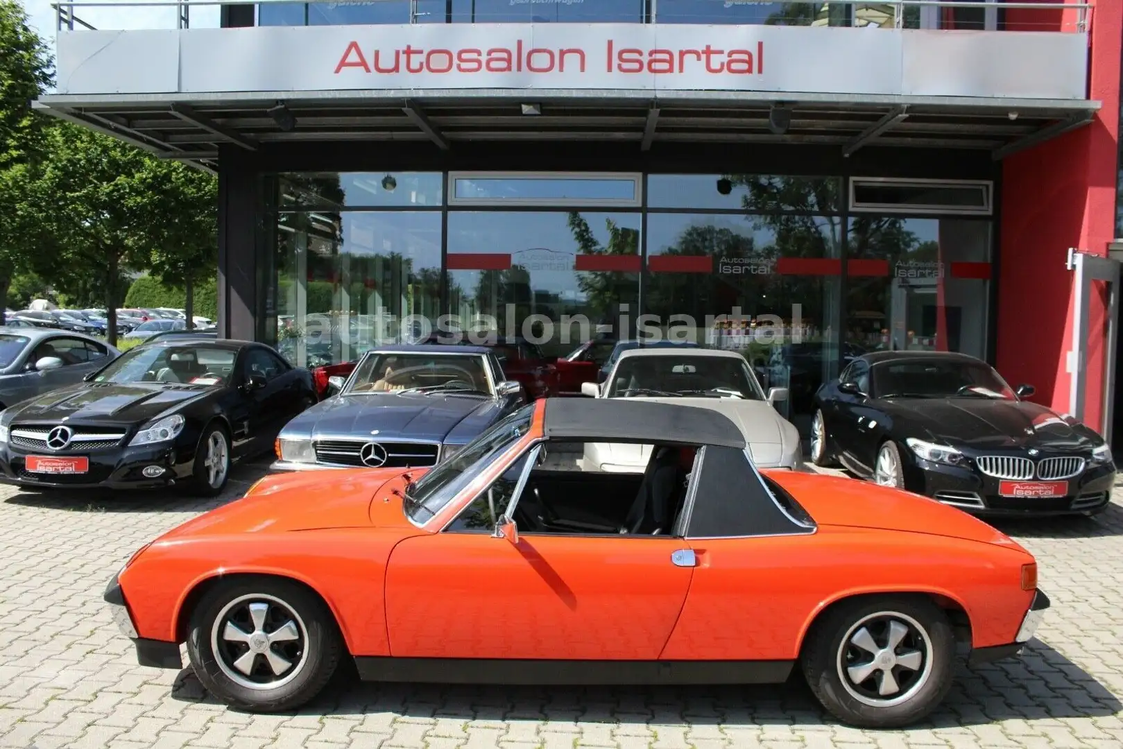 Porsche 914 /6 - dt. Auto- 2.Hd. - Toprestauration ! Orange - 1