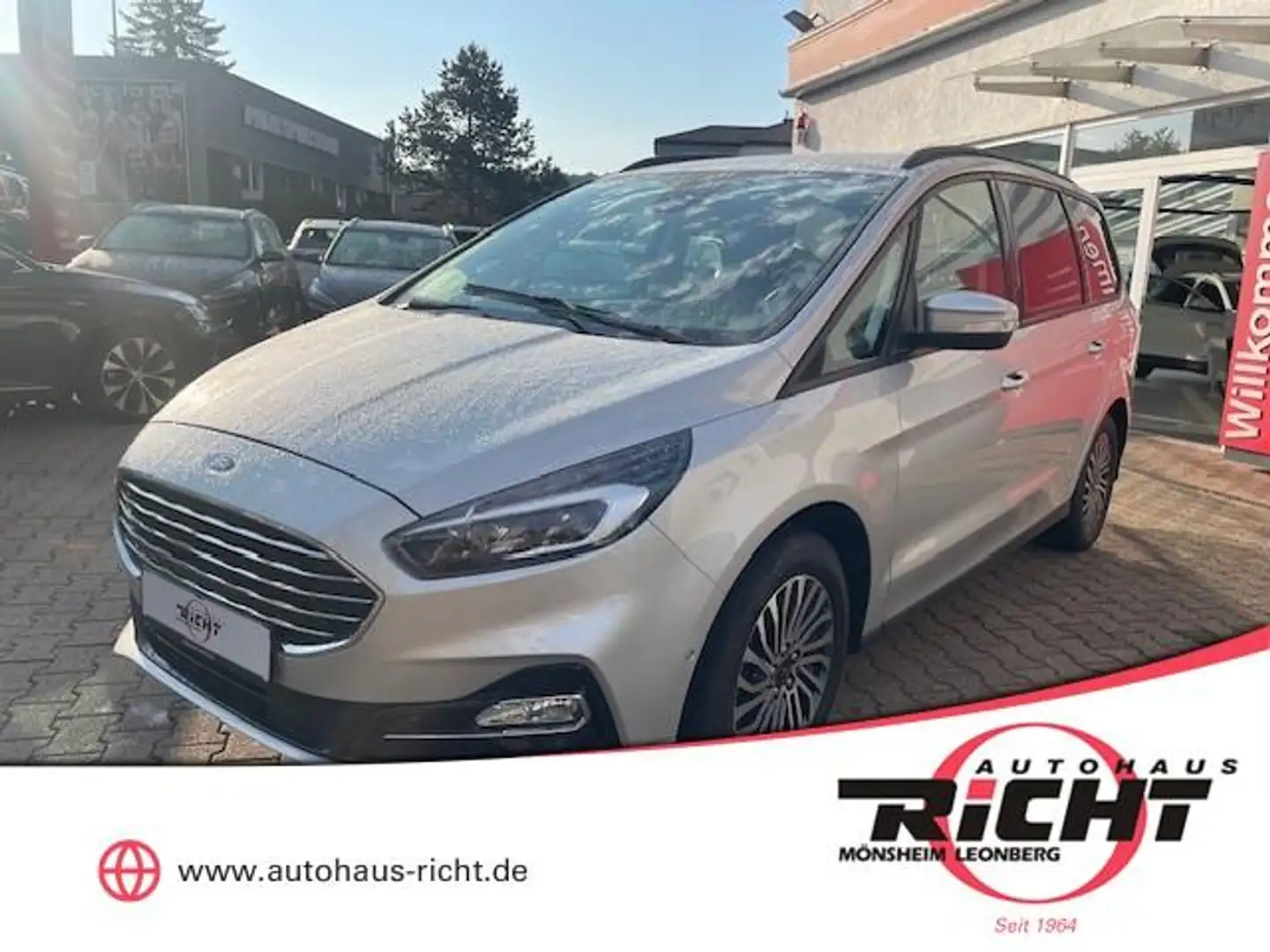 Ford Galaxy 2.5 Hybrid  Navi AHK LED SHZ Kamera Argent - 1
