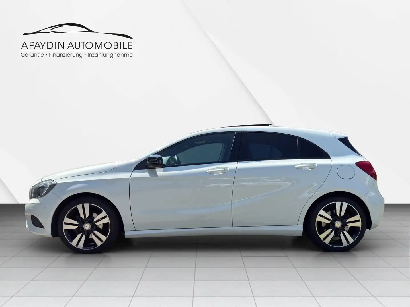 Mercedes-Benz A 200 d 4Matic Aut. PANORAMA/XENON/LEDER/NAVI/LM Blanc - 2