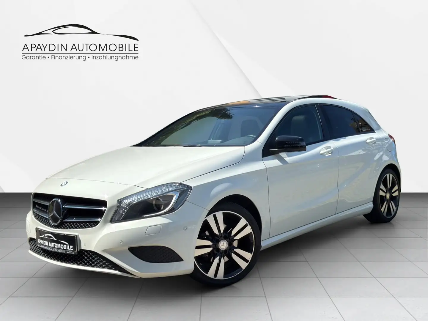 Mercedes-Benz A 200 d 4Matic Aut. PANORAMA/XENON/LEDER/NAVI/LM Blanc - 1