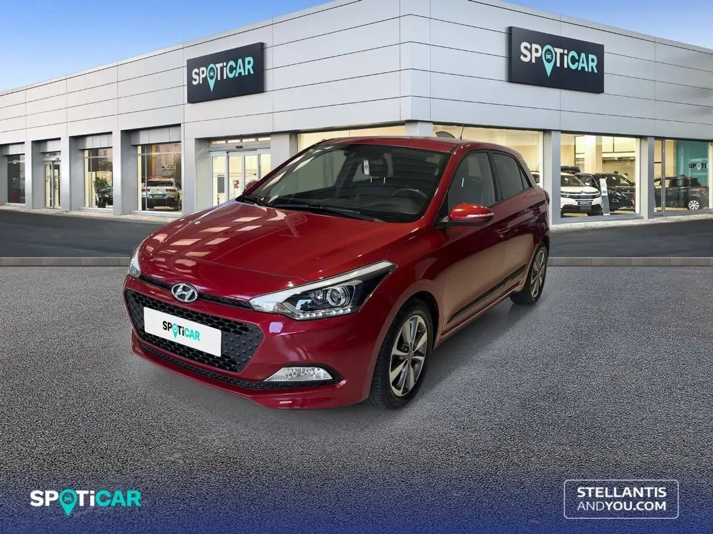 Hyundai i20 1.2 Elegant Rouge - 1