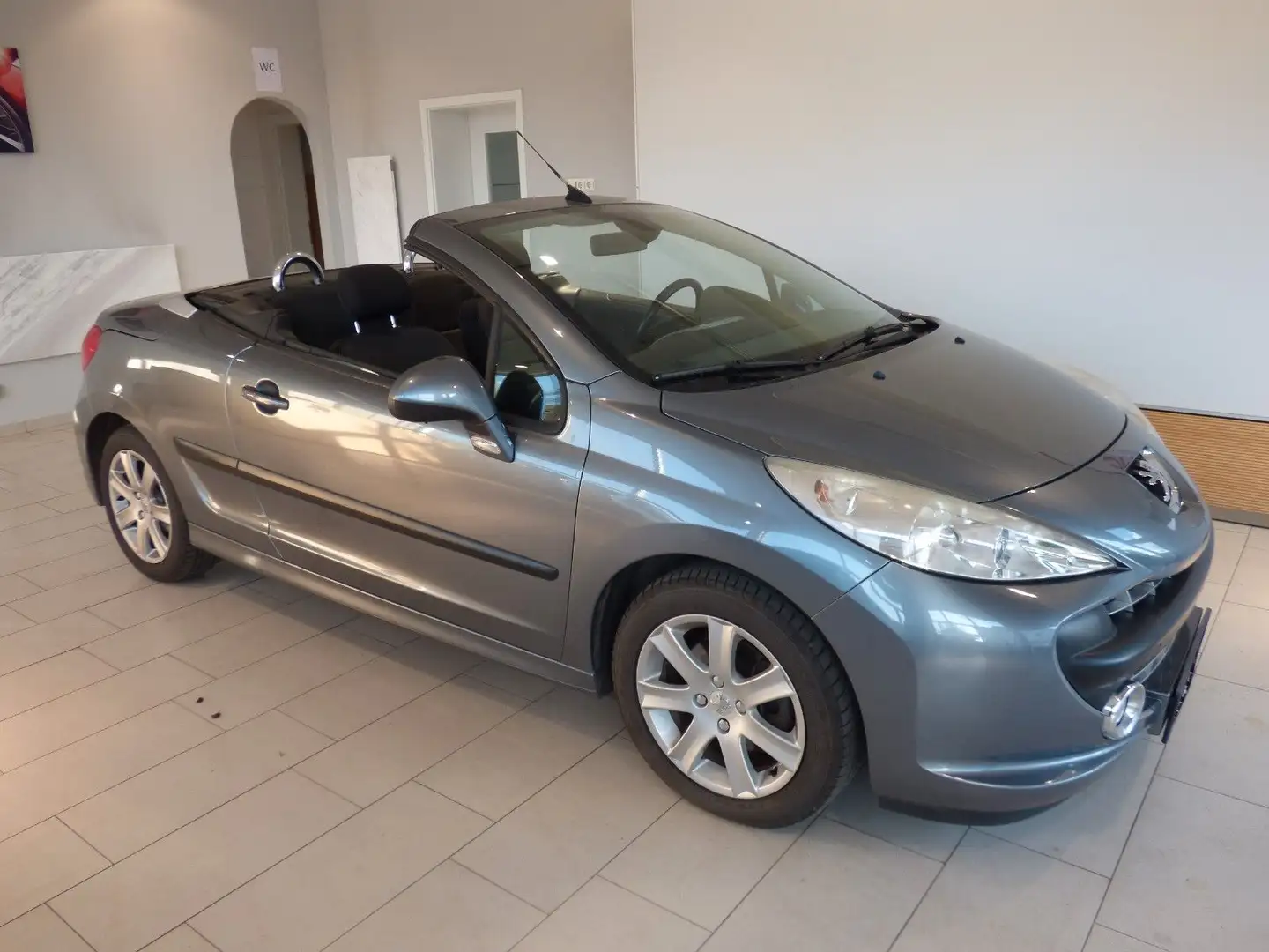 Peugeot 207 CC Cabrio-Coupe Sport, guter Zustand Grau - 1