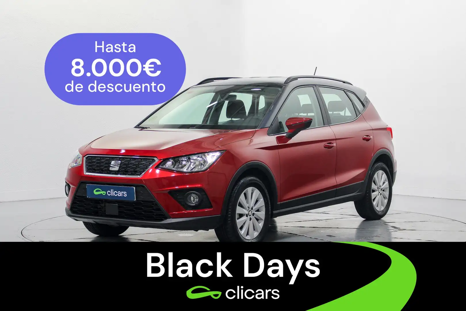 SEAT Arona 1.0 TSI Ecomotive S&S Style 95 Rouge - 1