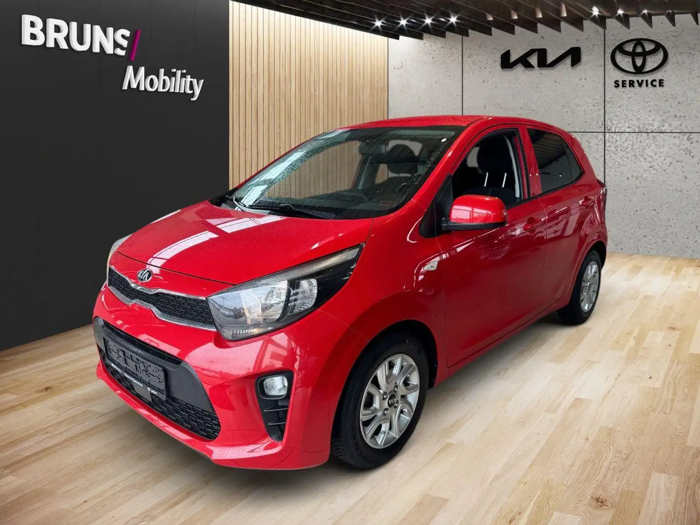 Kia Picanto 1.2 Picanto 1.2 DT ADA NAVI Červená - 2