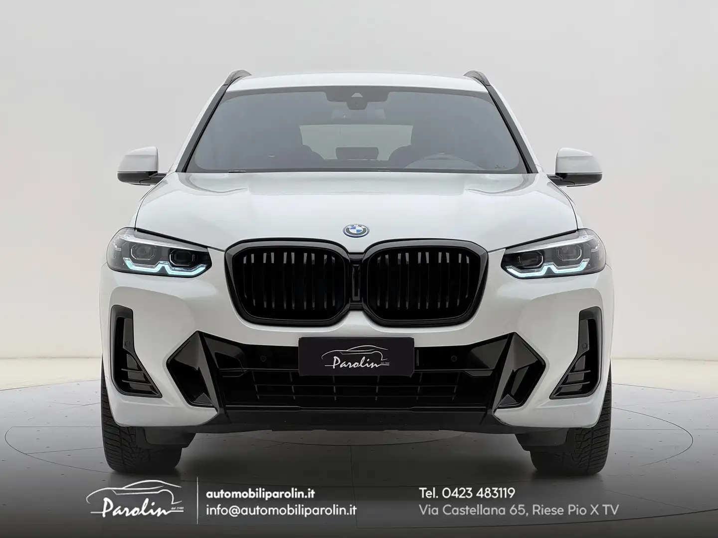 BMW X3 xdrive30e Msport auto Black pack-LED-CarPlay-Pelle Bianco - 2