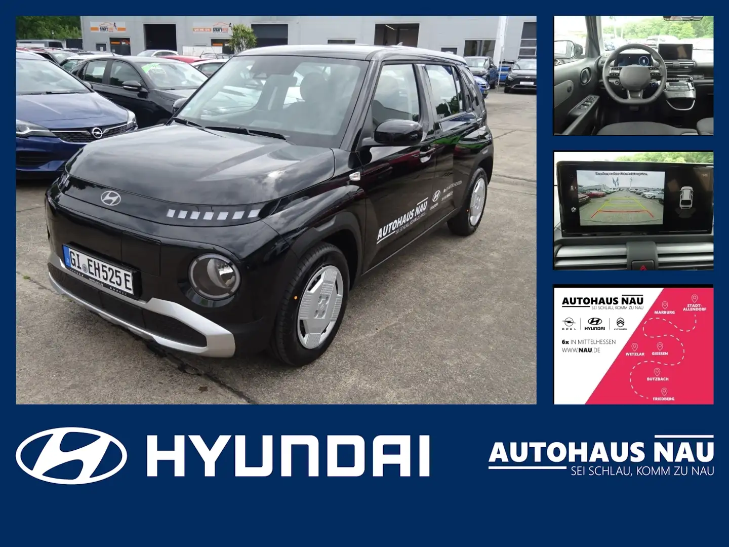 Hyundai Inster FWD Elektro 71 kW Select Schwarz - 1