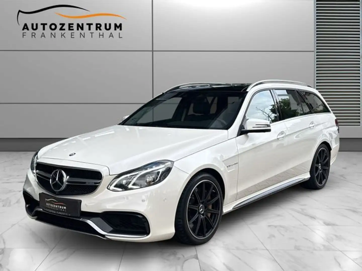 Mercedes-Benz E 63 AMG E 63 S AMG T 4Matic KERAMIK B&O DISTR DRIVERS CA Blanc - 1