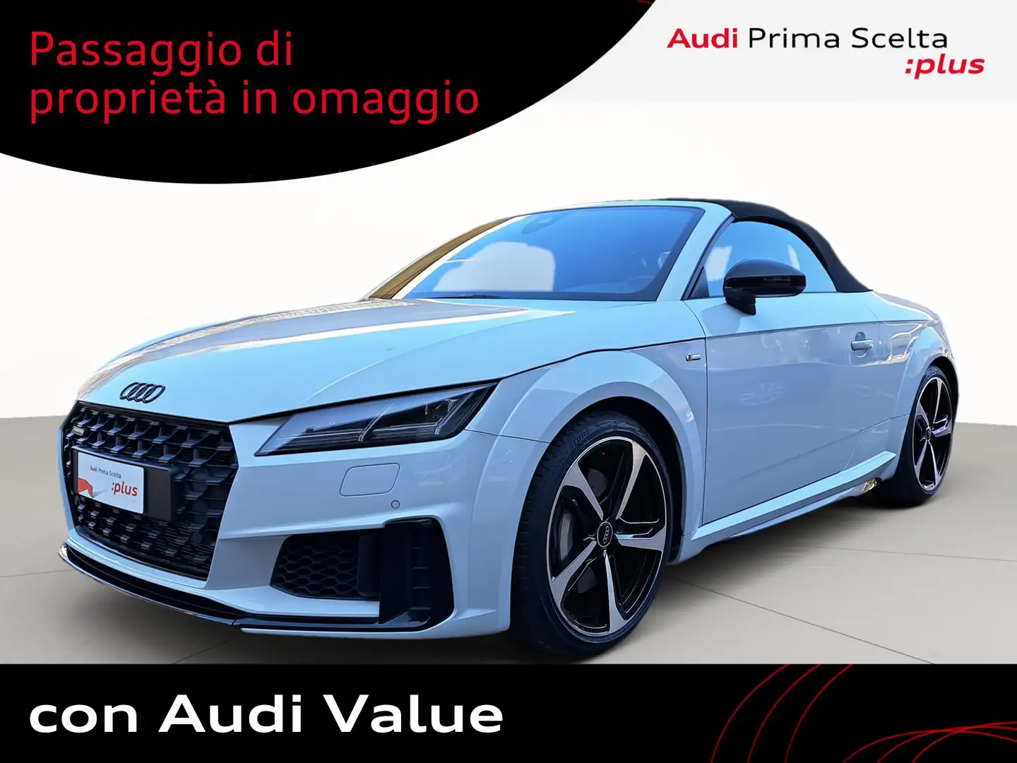Audi TT roadster 45 2.0 tfsi quattro s-tronic Bianco - 1
