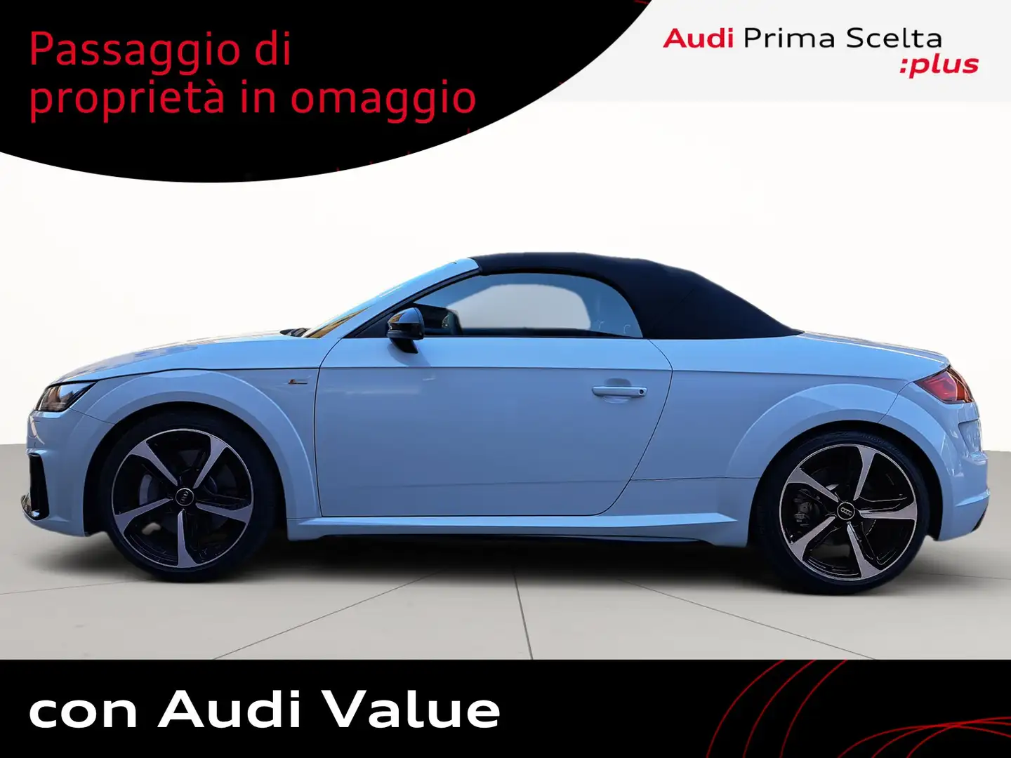Audi TT roadster 45 2.0 tfsi quattro s-tronic Bianco - 2