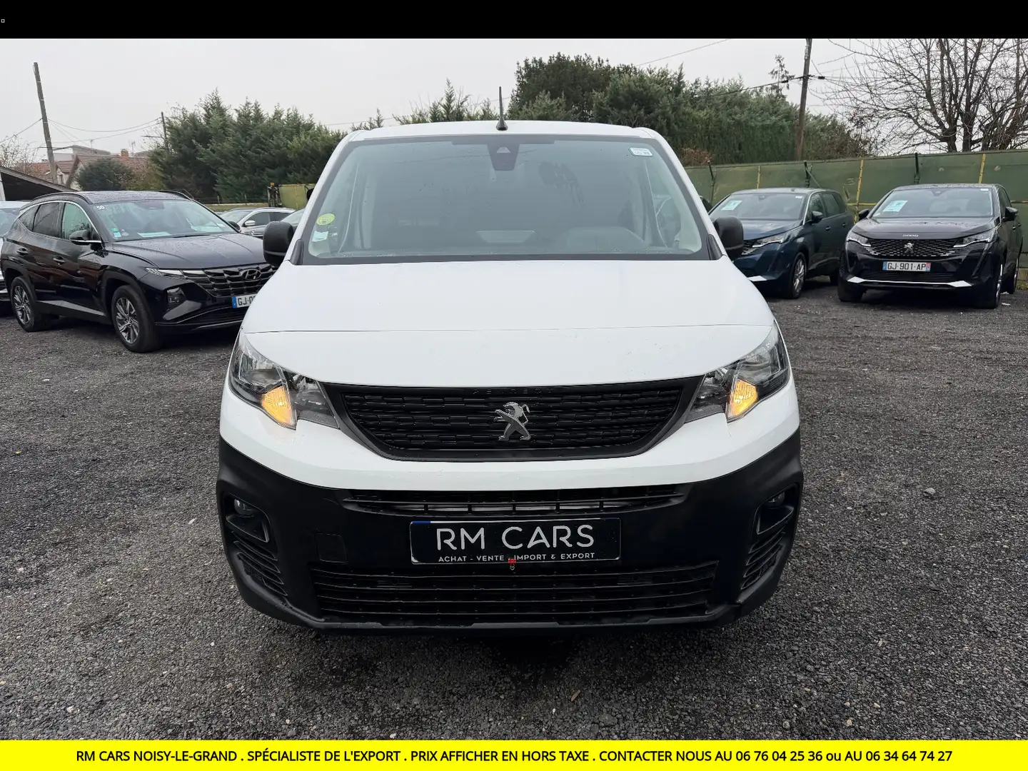 Peugeot Partner PARTNER FOURGON STANDARD 650 KG BLUEHDI 100 S\u0026amp;S BVM5 ASPHALT Weiß - 2