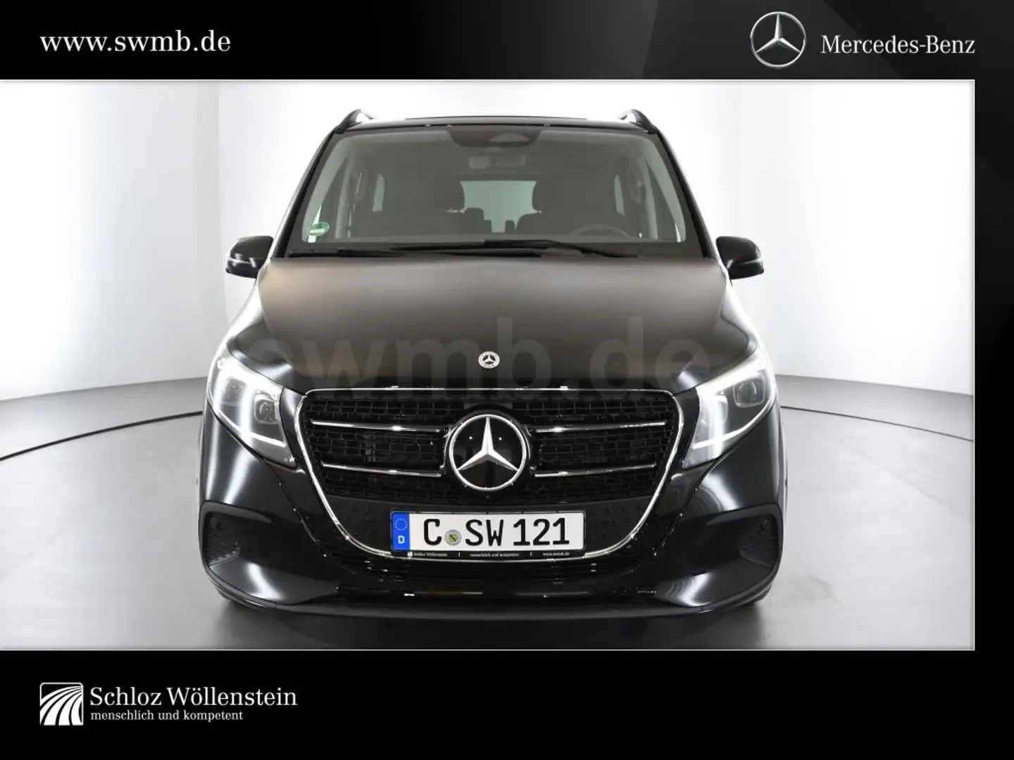 Mercedes-Benz V 300 d lang Style/MULTIBEAM/Sthzg/AHK/DISTRONIC Schwarz - 2