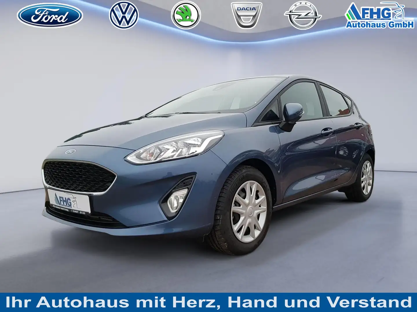 Ford Fiesta Cool & Connect Cool&Connect WINTERPAKET,AHK, 63... Blau - 1
