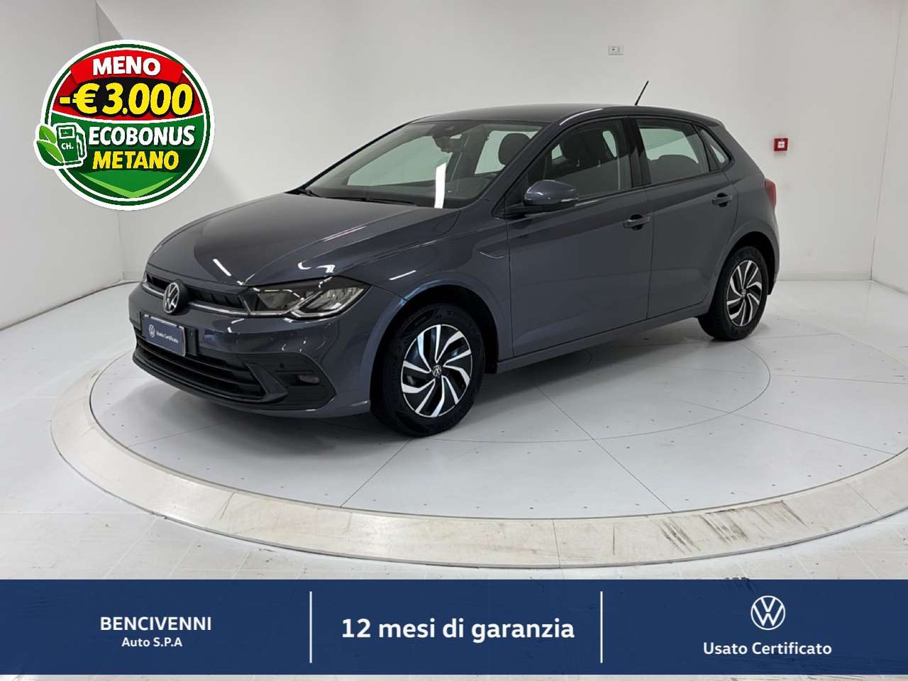 Volkswagen Polo 6ª serie 1.0 TGI 5p. Life