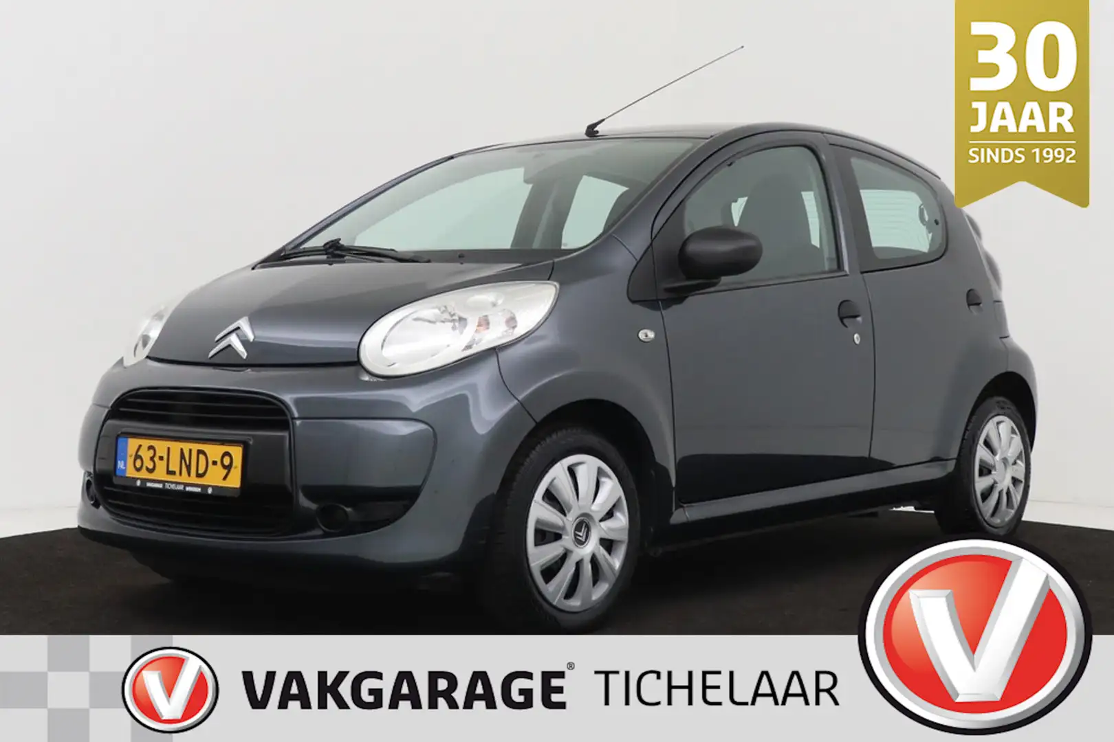 Citroen C1 1.0-12V Séduction | Org NL | Dealer Onderhouden | Šedá - 1