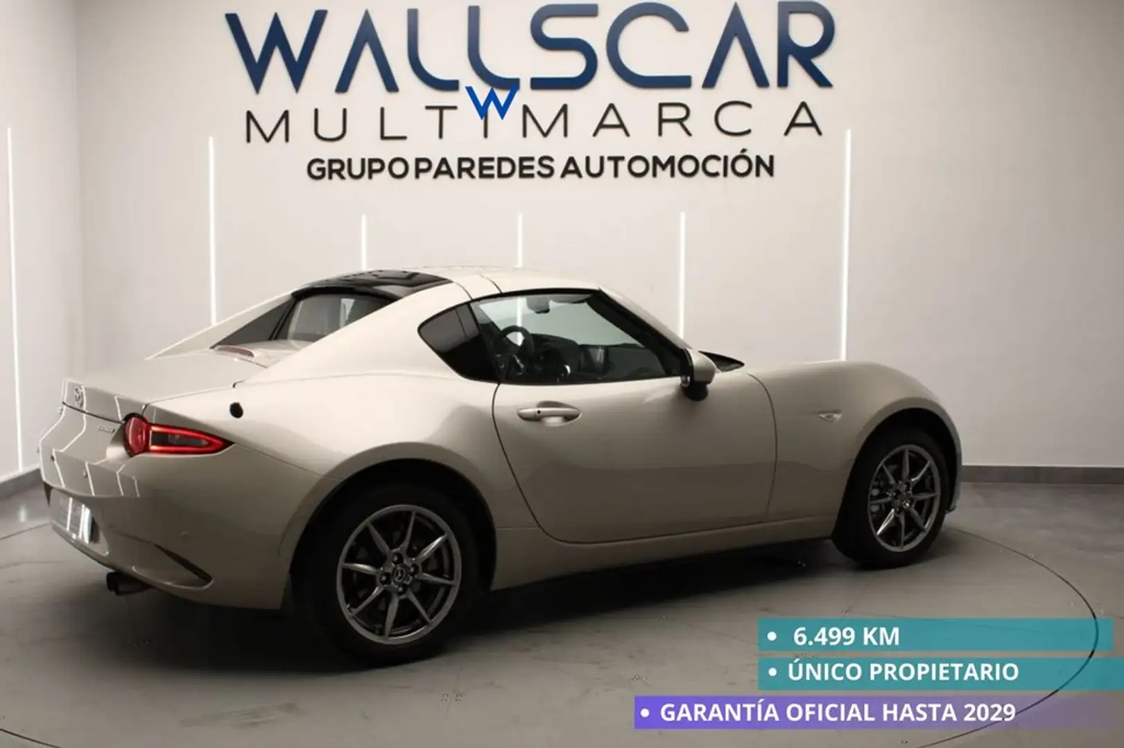 Mazda MX-5 RF 1.5 Skyactiv-G Exclusive-Line Gris - 1