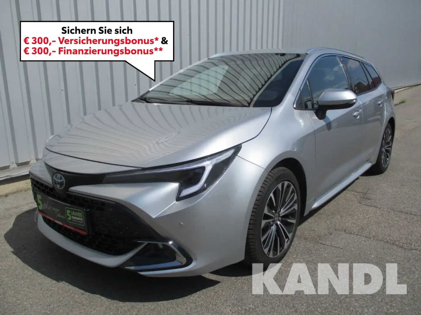 Toyota Corolla Touring Sports 1.8 Active Drive ACC+LED Silber - 1