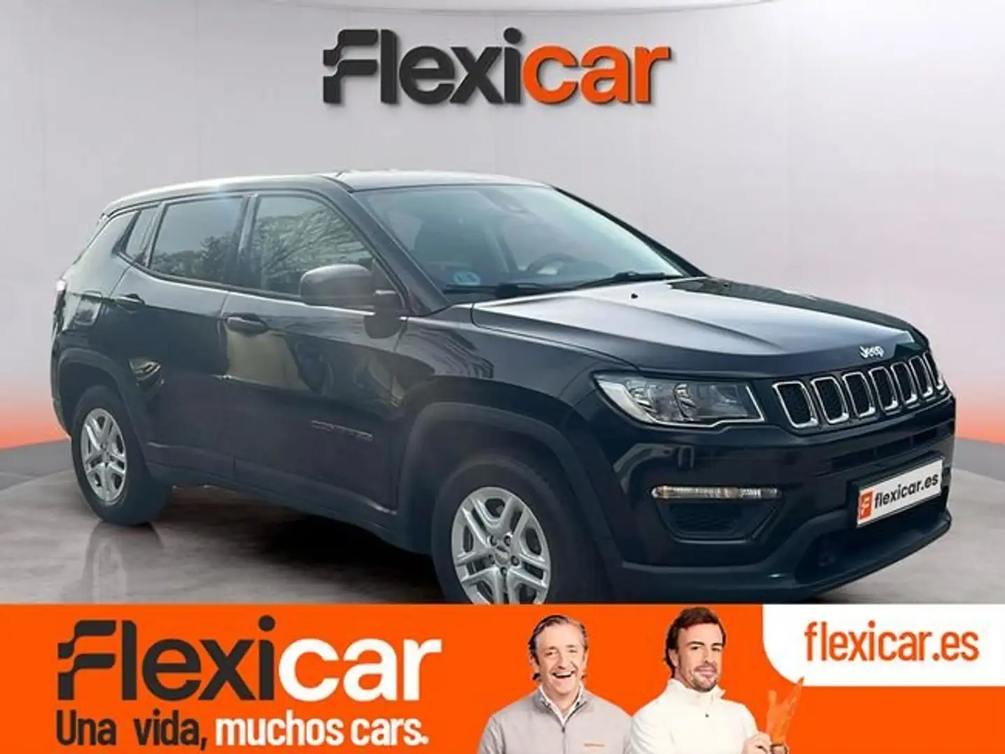 Jeep Compass 1.4 Multiair Sport 4x2 103kW Noir - 1