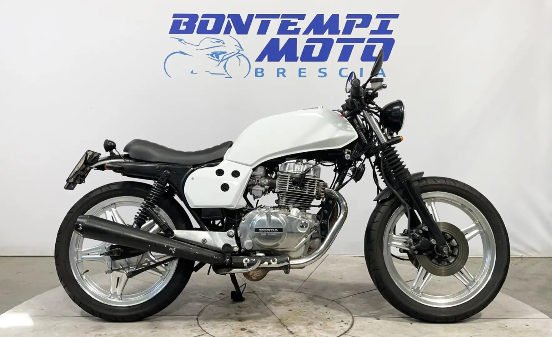 Honda CB 400 N 1980 CAFE' RACE - KM 6400 Bianco - 1