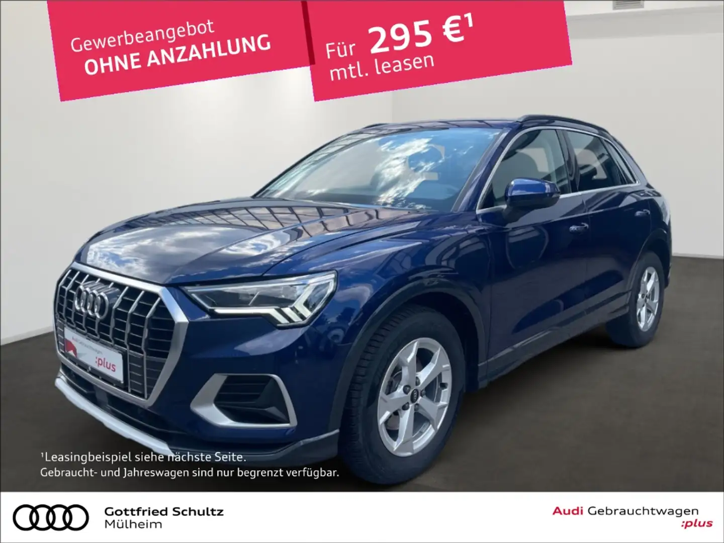Audi Q3 35 TFSI S-tronic KAMERA NAVI VIRTUAL ELEKTR. SITZE Blau - 1