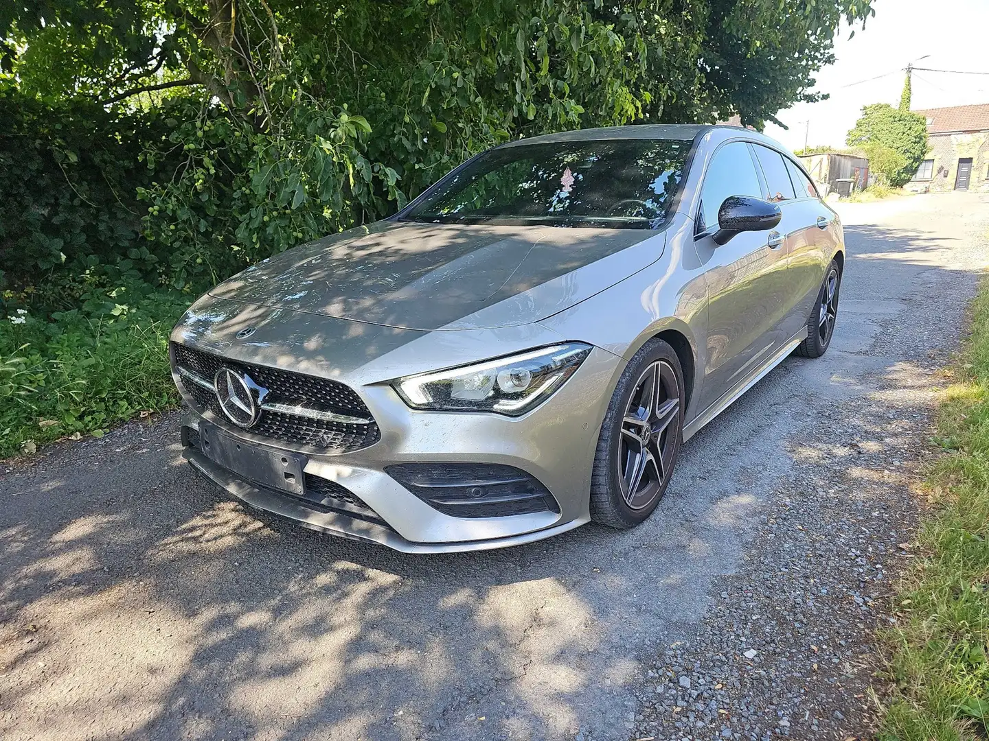 Mercedes-Benz CLA 200 Pack Amg/Garantie 12mois premuim Gris - 1