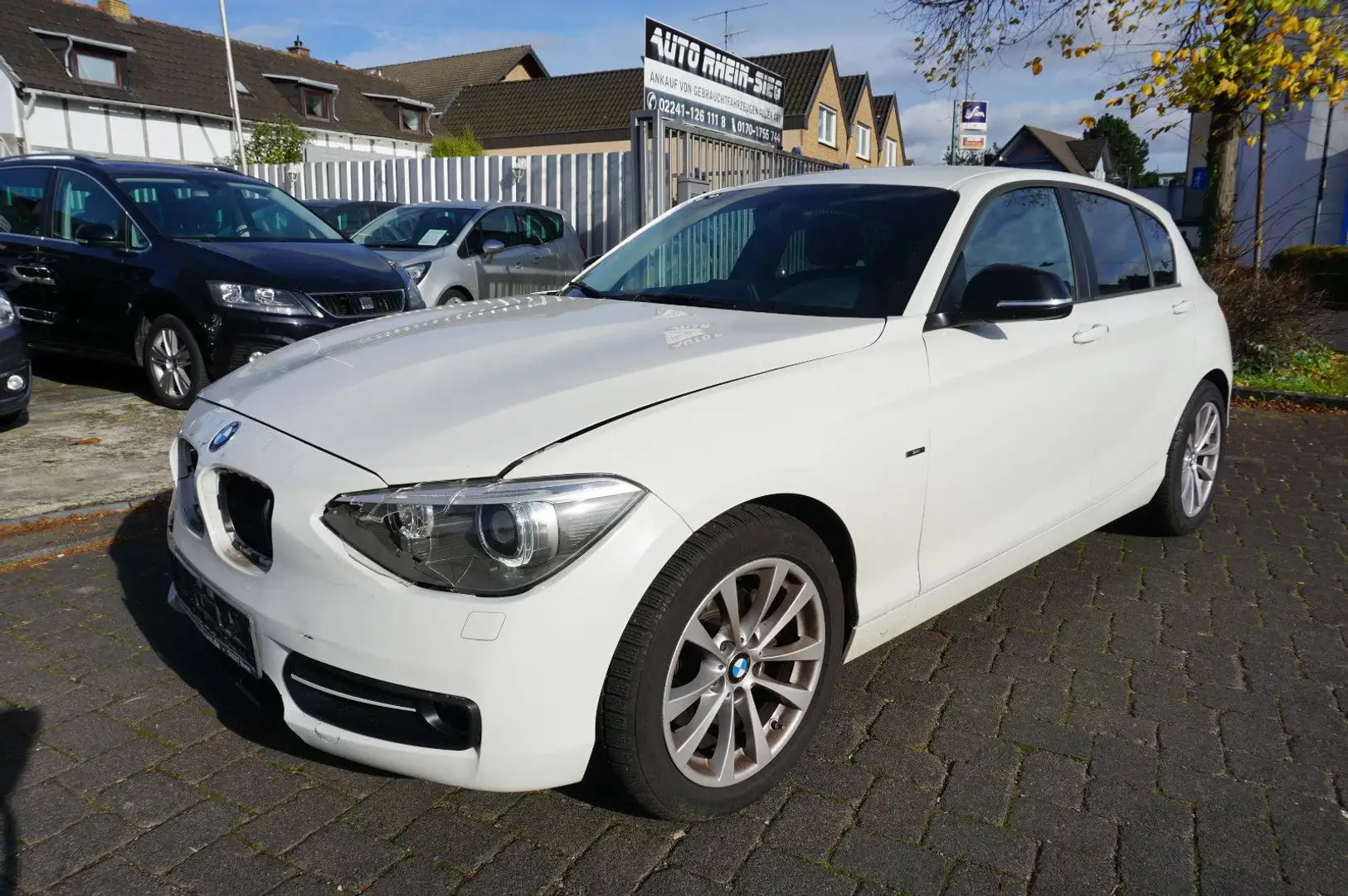 BMW 125 1 Limousine 5-trg. 125 d Sport Weiß - 1