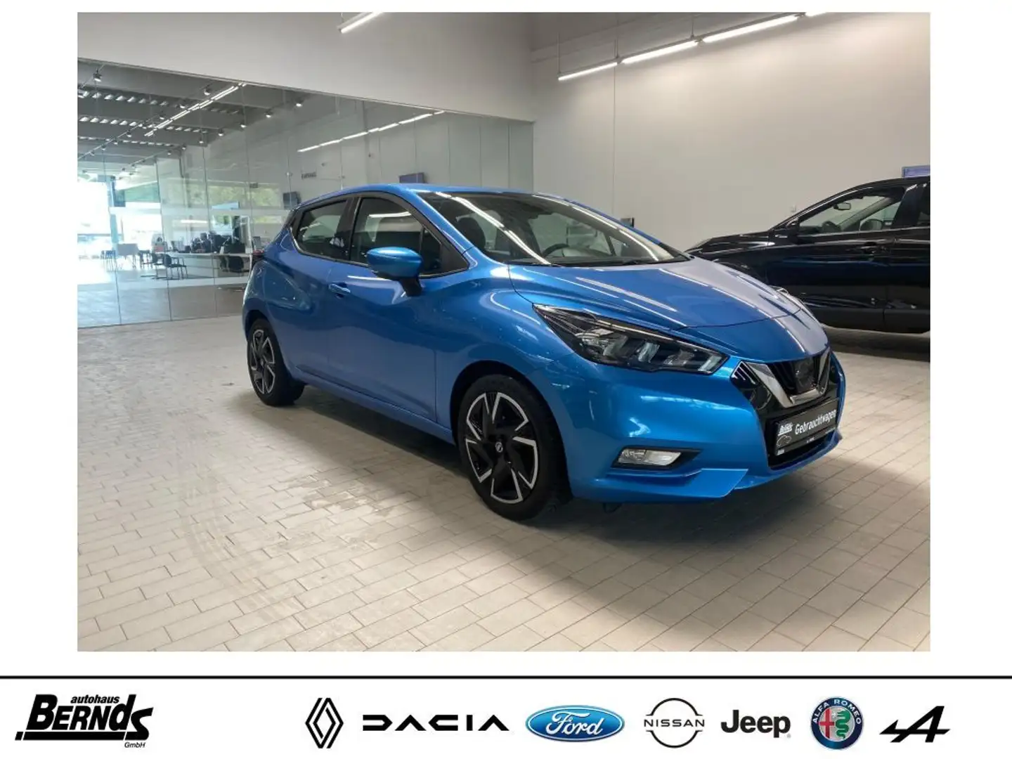 Nissan Micra 1.0 IG-T N-Way SAFETY-PKT NAVI KLIMAAUTO PDC SHZ Mavi - 2
