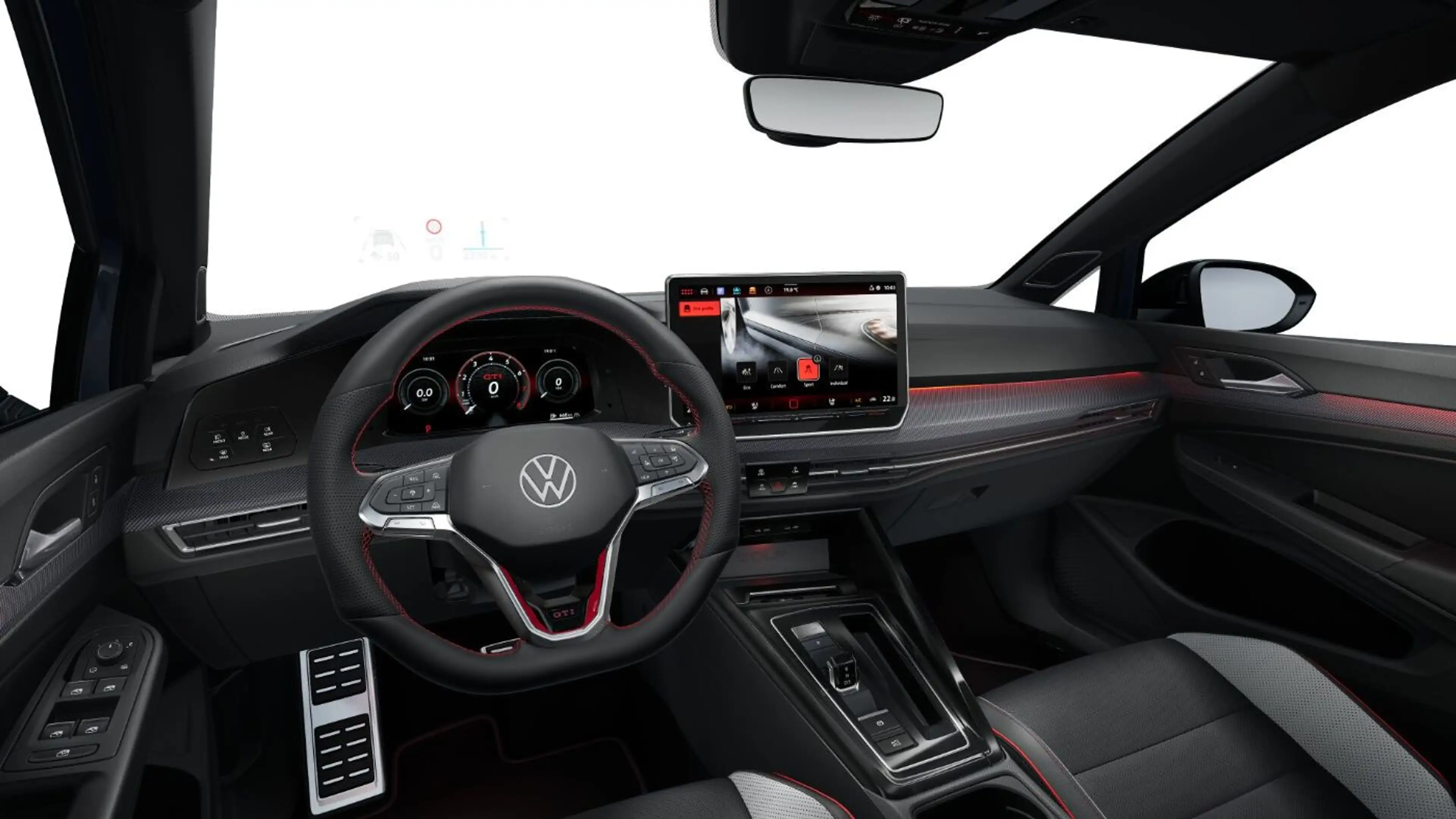 Volkswagen Golf GTI CarPlay Pano Black ACC AHK LED Navi — photo 6