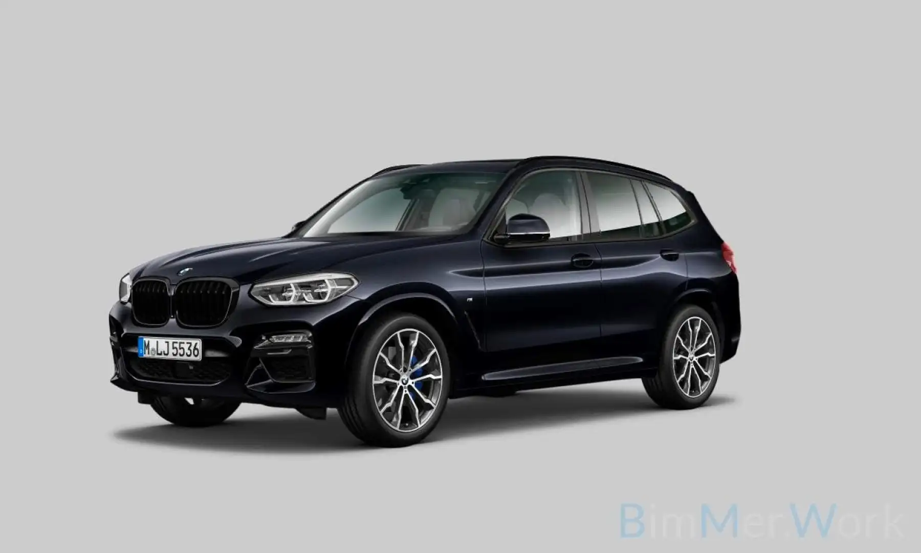 BMW X3 M Panorama 360°HUD DAB HiFi AHK Komfort Noir - 1