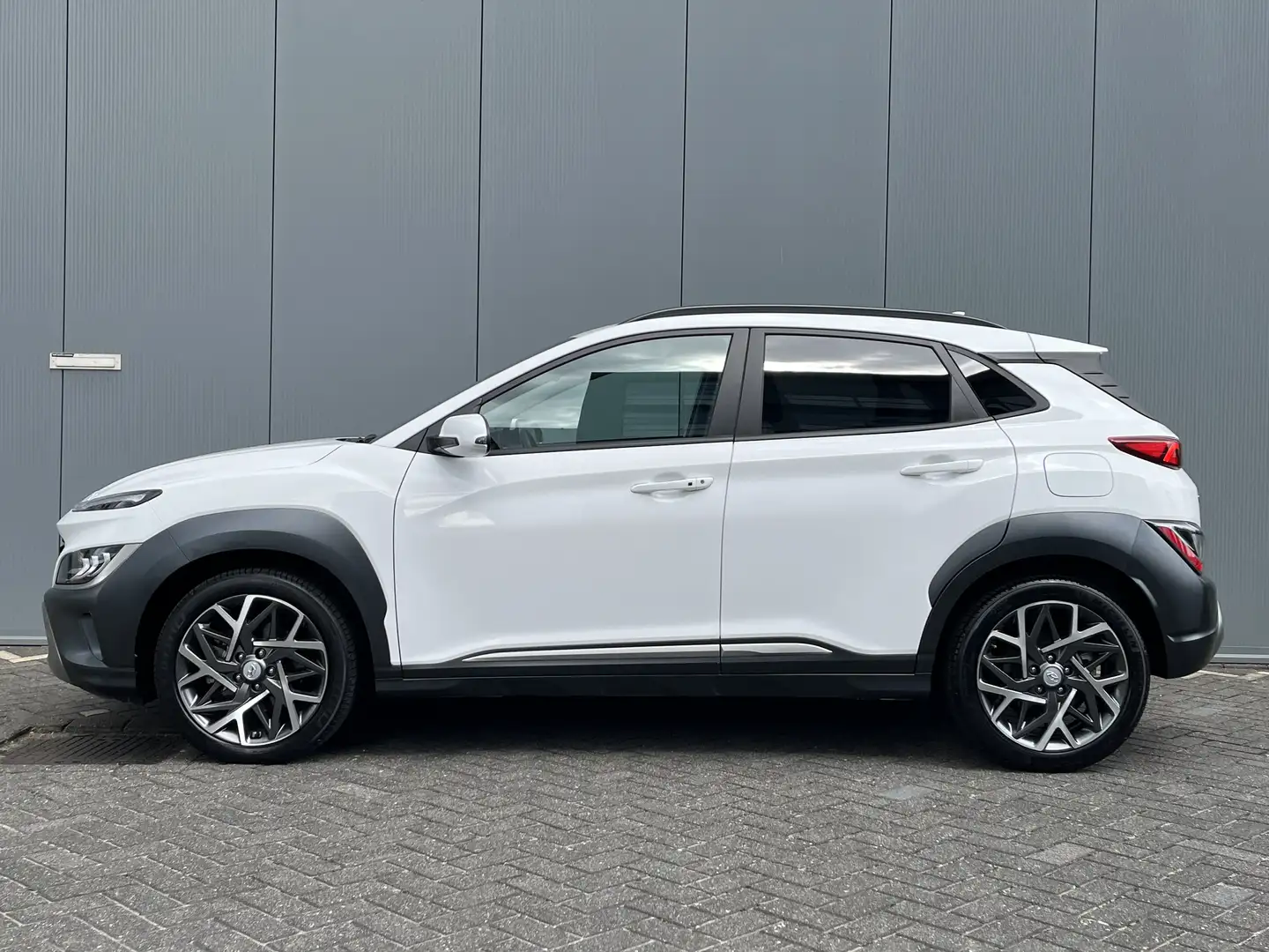 Hyundai KONA 1.6 GDI HEV 140pk Fashion Design Automaat | Carpla Blanc - 2